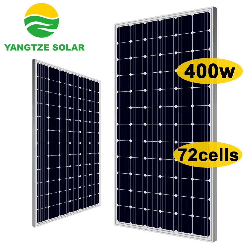 Yangtze solar hotsale 72cells mono  410w 420w solar panel mono 375w 380w  400w in ukrain