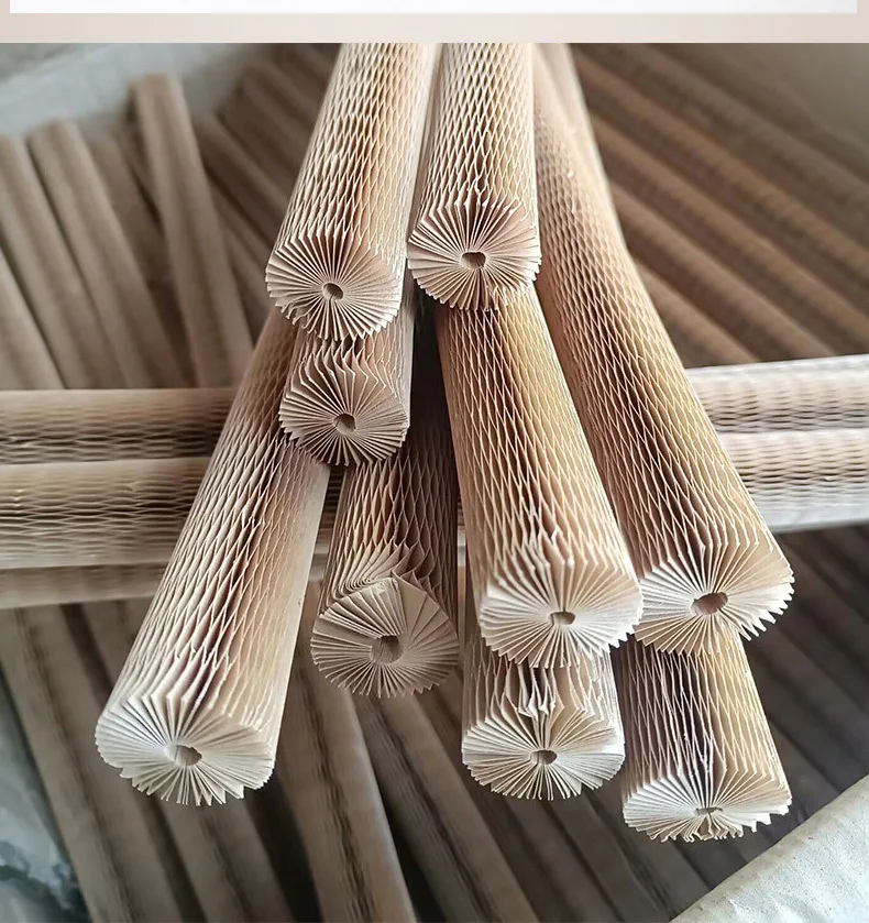 Multicolor Eco-Friendly Degradable Honeycomb Kraft Paper Cover Recyclable Material for Red Wine Ceramic Packaging Protective