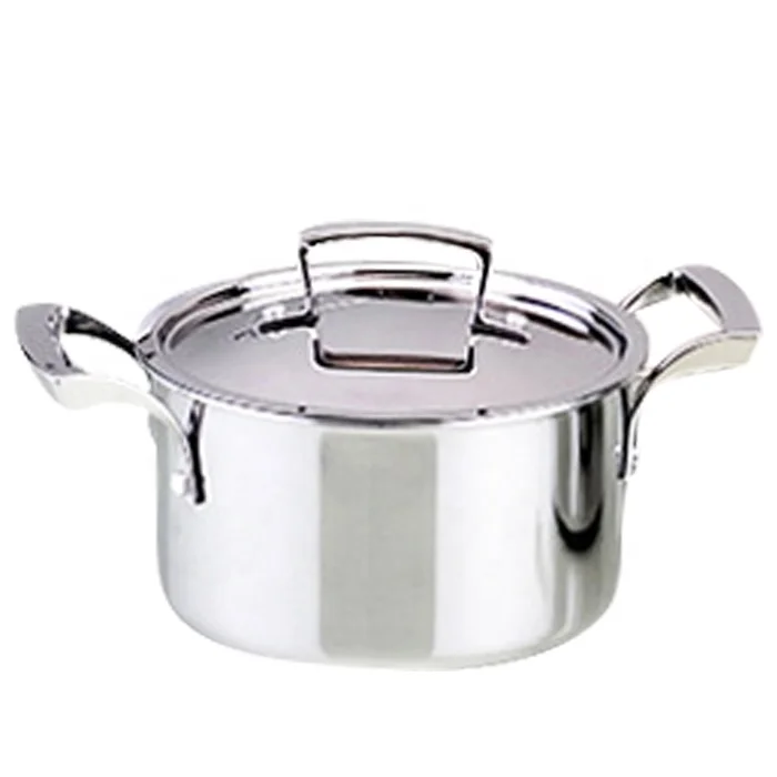 Cheap Authentic Kitchen Cookware 9pcs Stainless Steel Cooking Pot Set for Household Commercial Gifts