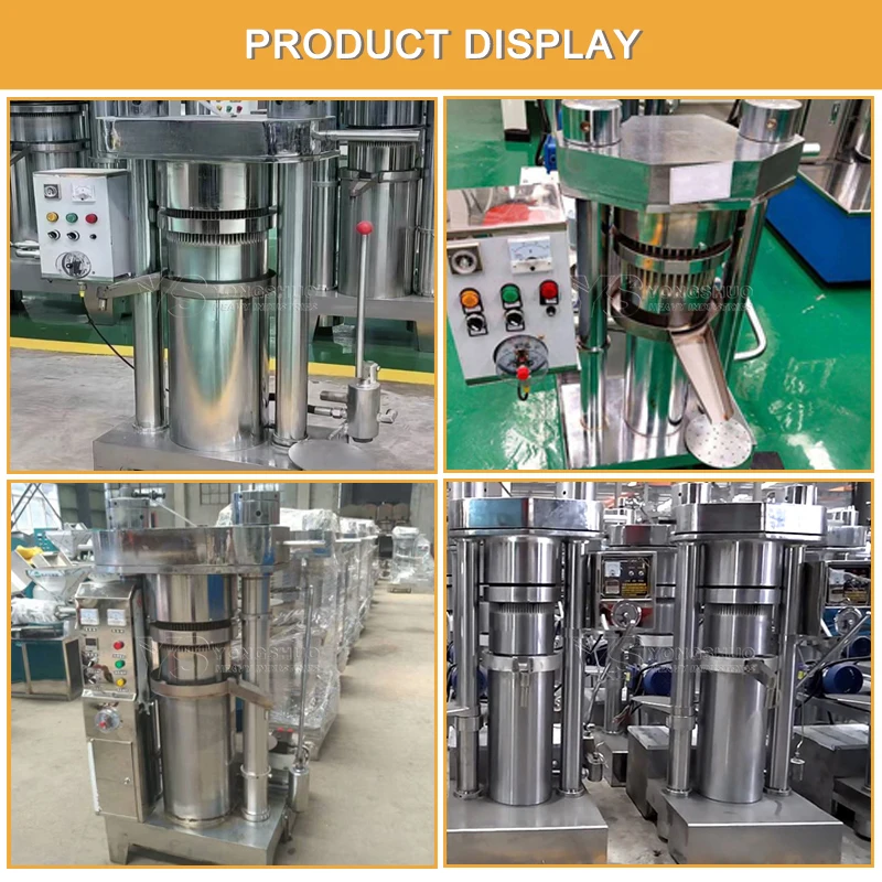 Hydraulic Commercial Olive Oil Press - Large Oil Machine