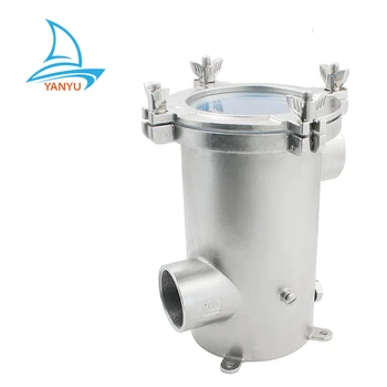 Wholesale Marine Equipment AISI 316  Sea Water Strainer Boat Accessories Water Filter for Boat