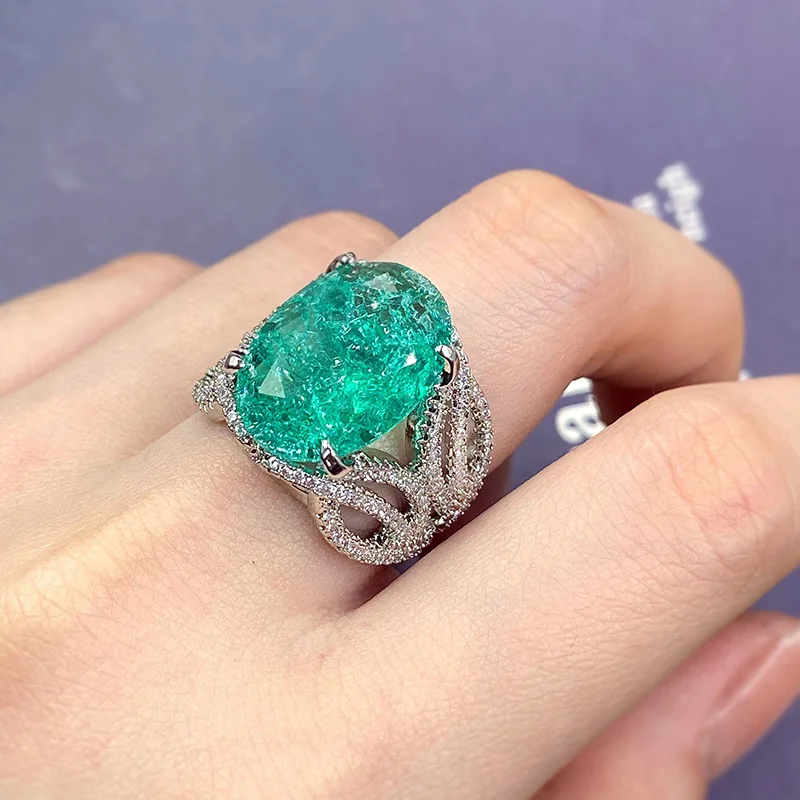 Elegant Vintage KYRA01537 Fine Jewellery Beautiful Shiny Zircon Wedding Engagement Rings for Women