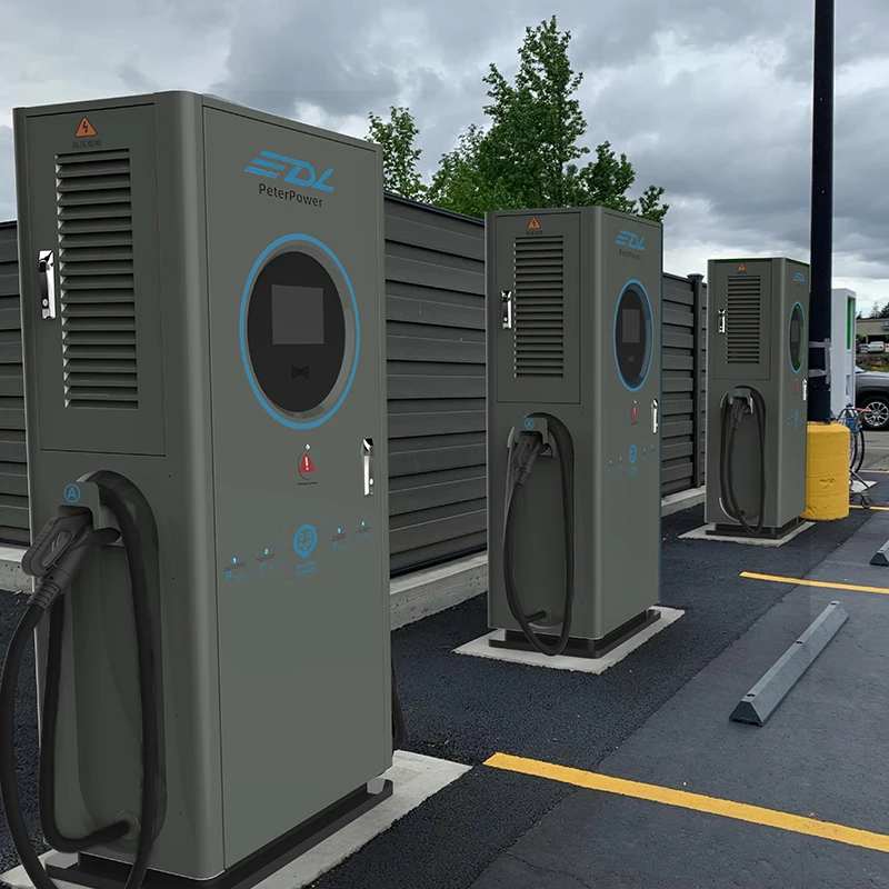 180kw EV charger cineál urlár-suite stáisiún luchtaithe leictreacha DC carn luchtaithe carr leictreach dc