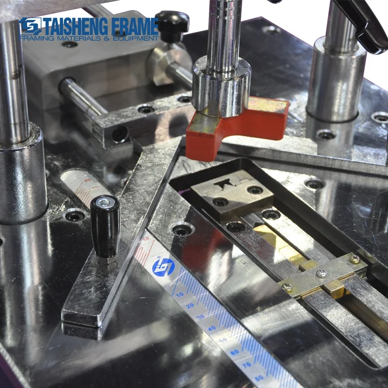 TS-J19 Foot Operated Nailing Machine Frame Underpinner Wooden Carton Photo  Frame Joint Manual Taisheng Frame Nailing Channel 67