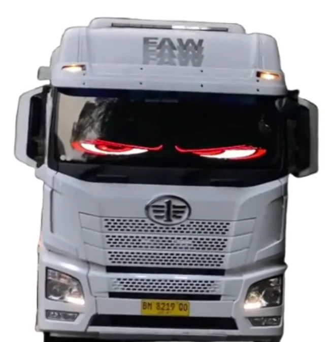 Programmable Flexible Led Demon Eye Display App Control Scrolling Led Wide Devil Eye Sign for Truck Car Bus Windshield Glasses