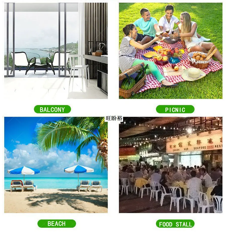 Cheap Plastic Garden Chair Stackable Outdoor Beach Chair Stacking Armless PP Leisure Dining Chair For Restaurant Kitchen Park