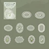 Clear Glass Flower Network