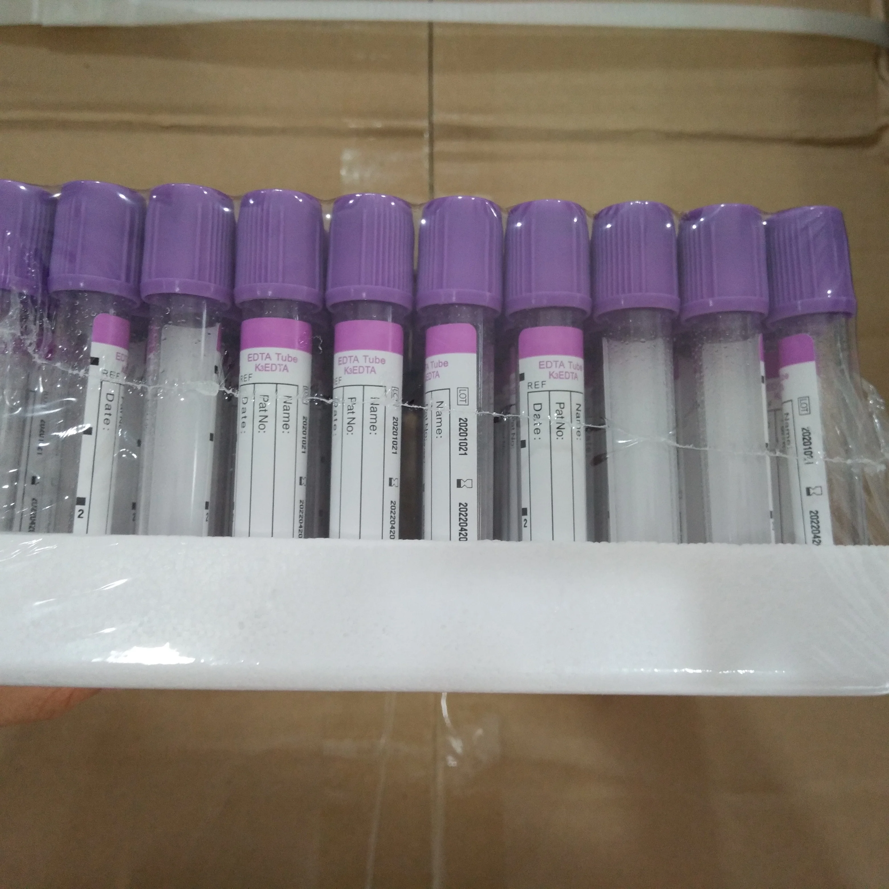 Трубка для забора крови EDTA, трубки для забора крови MSLC001