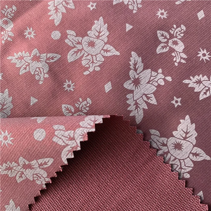 Индивидуальная эластичная одноцветная ткань T400 150D с принтом высококачественная для курток и