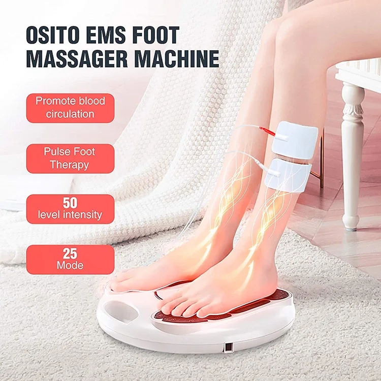 Medical EMS Foot Massager for Neuropathy and Foot Blood