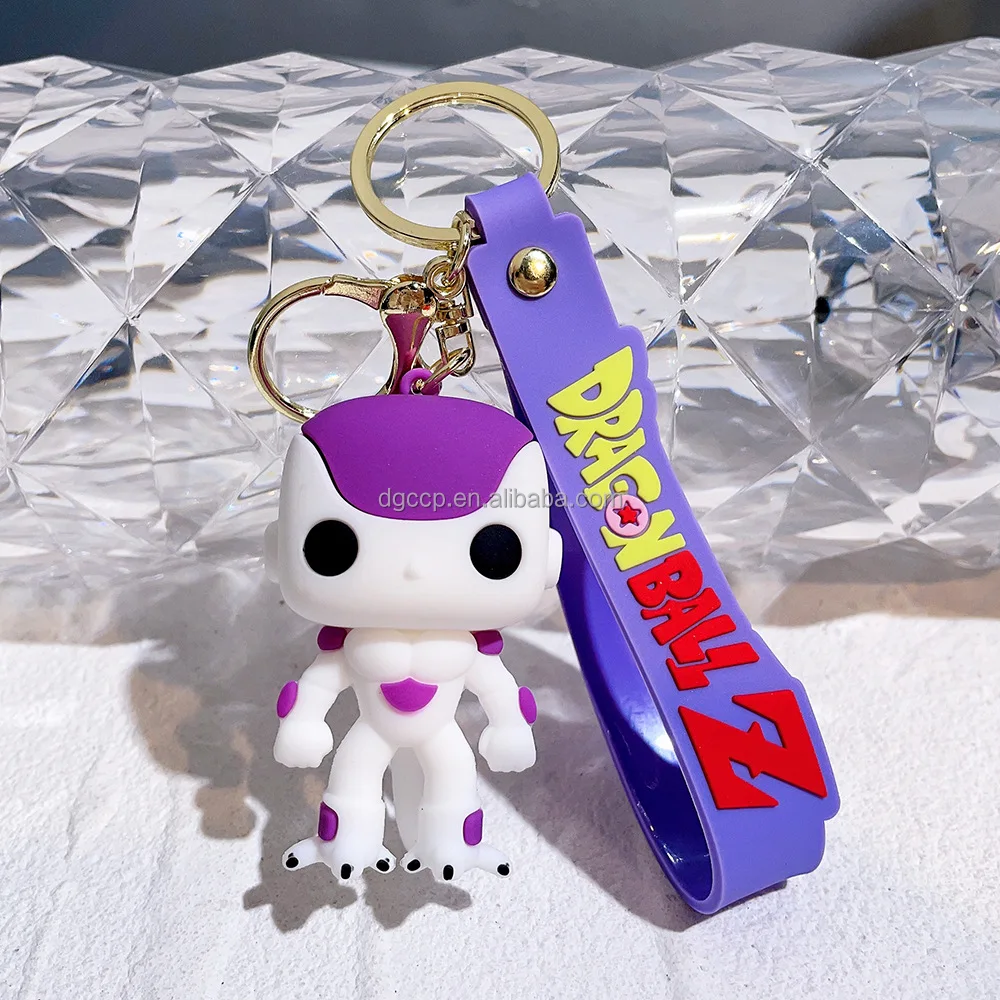 Новинка, 10 форм, высококачественные Мультяшные 3D Аниме брелки, 3d Шарики дракона, ПВХ резиновый брелок, кулон, шарики дракона, брелок