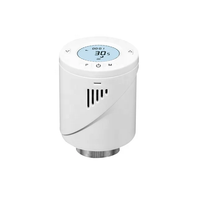 ZigBee Tuya Smart Programmable WIFI Thermostatic Radiator Valve's Head TRV BJ11008