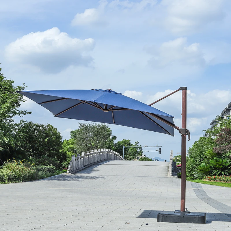 Outdoor Furniture Large Commercial Waterproof Windproof Parasol Sun Patio Umbrella For Garden Umbrella sonnenschirm