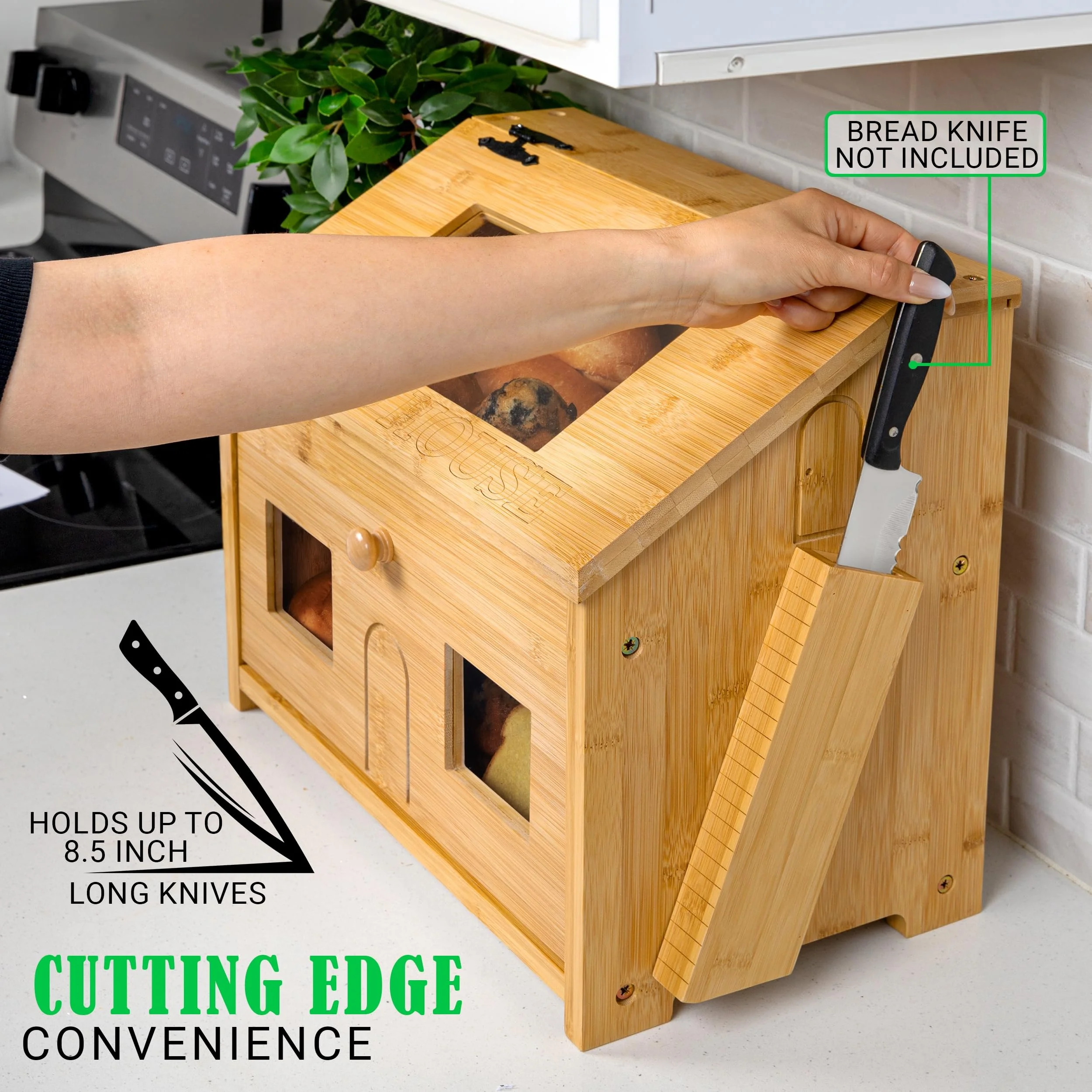 Wooden Bread Box For Kitchen Countertop Bread Box For Kitchen