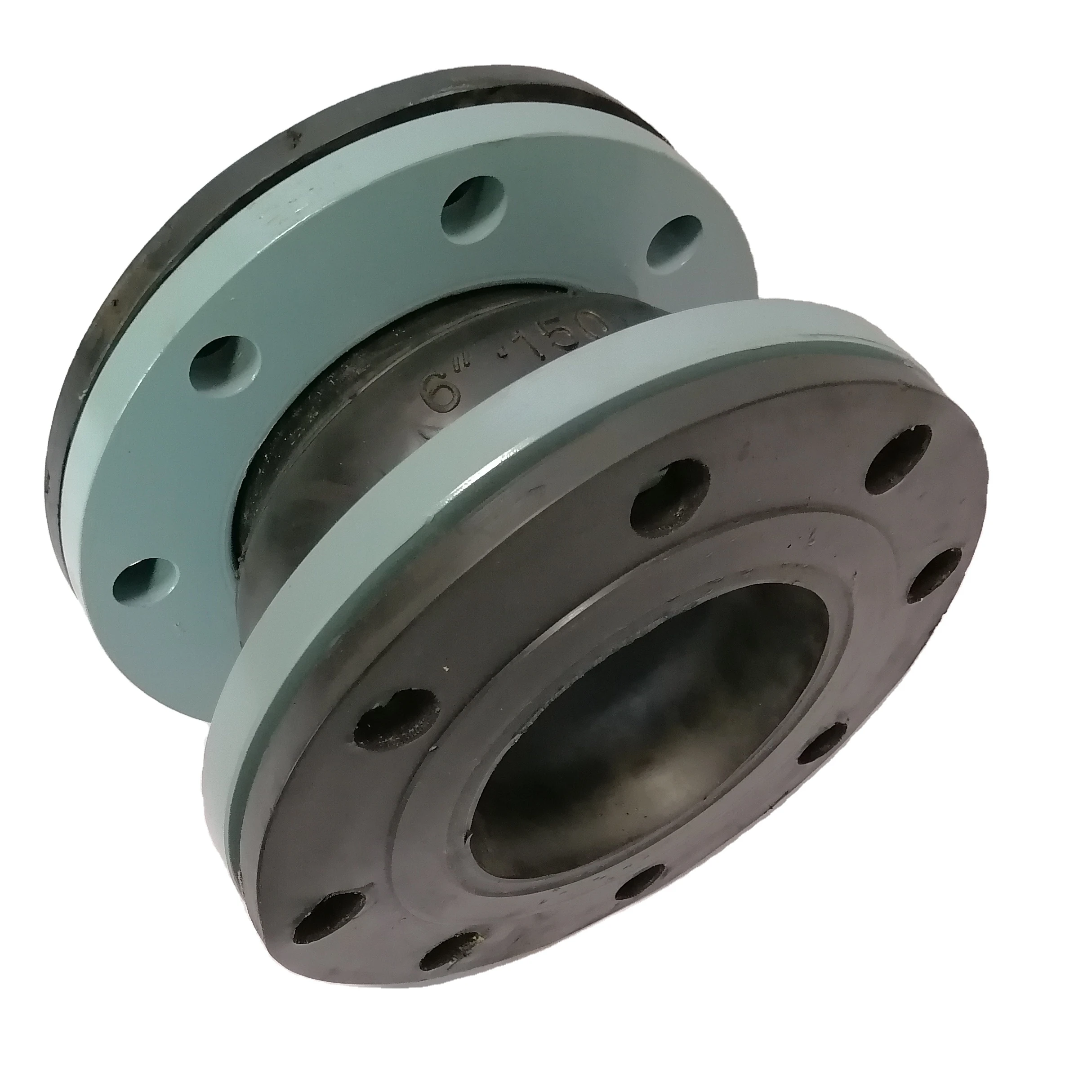 Wholesale Price Din Standard Pn16 6 Inch End Face Fully Sealed  Coupling Flexible Flange Connector Rubber Expansion Joint