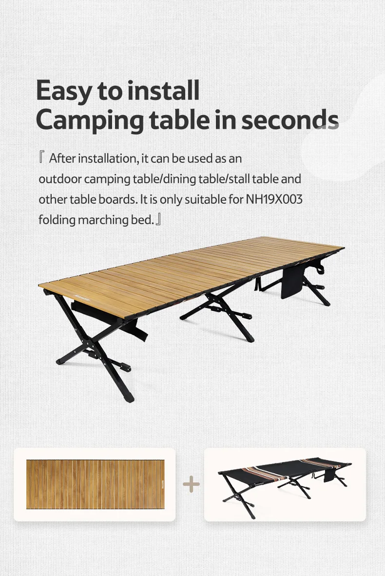 Naturehike Marching Bed Table Board Camping Cot Board For Xjc03 Buy