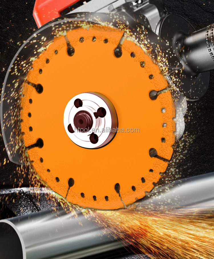 Htool 10'' 250mm High Quality Vacuum Brazed Round Metal Diamond Cutting