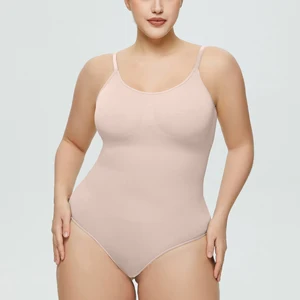 Wholesale Plus Size Seamless Bodysuit Tummy Control Butt Lifter Breathable Eco-Friendly Light Shapewear Hot Sexy Slimming Jersey