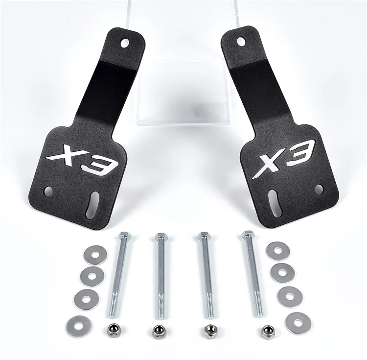 UTV регулируемые 40-дюймовые светодиодные светильники металлические поворотные 40 дюймов комплект креплений для любых Can-Am Maverick