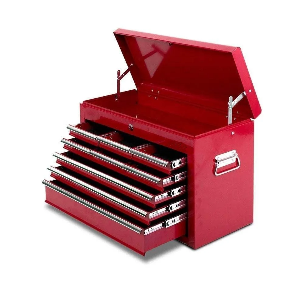 Custom Size Cold Rolling Steel Tool Chest Roller Cabinet Iron Material Powder Coated Surface for Garage Use and Protection