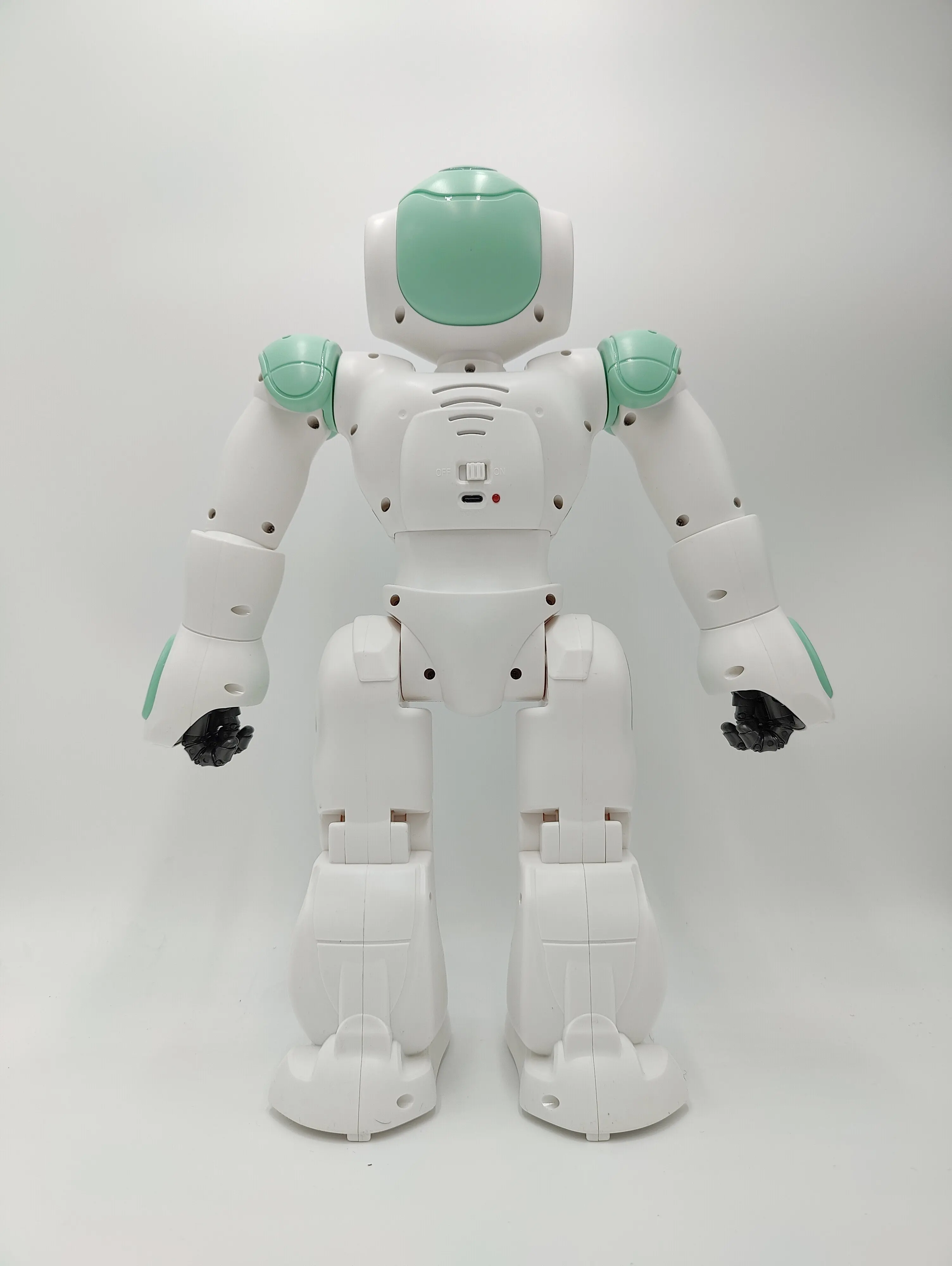 2023 New Intelligent Programming Educational Rc Robot Toy for Kid Tech Sing Walk Interactive Function Usb Charging