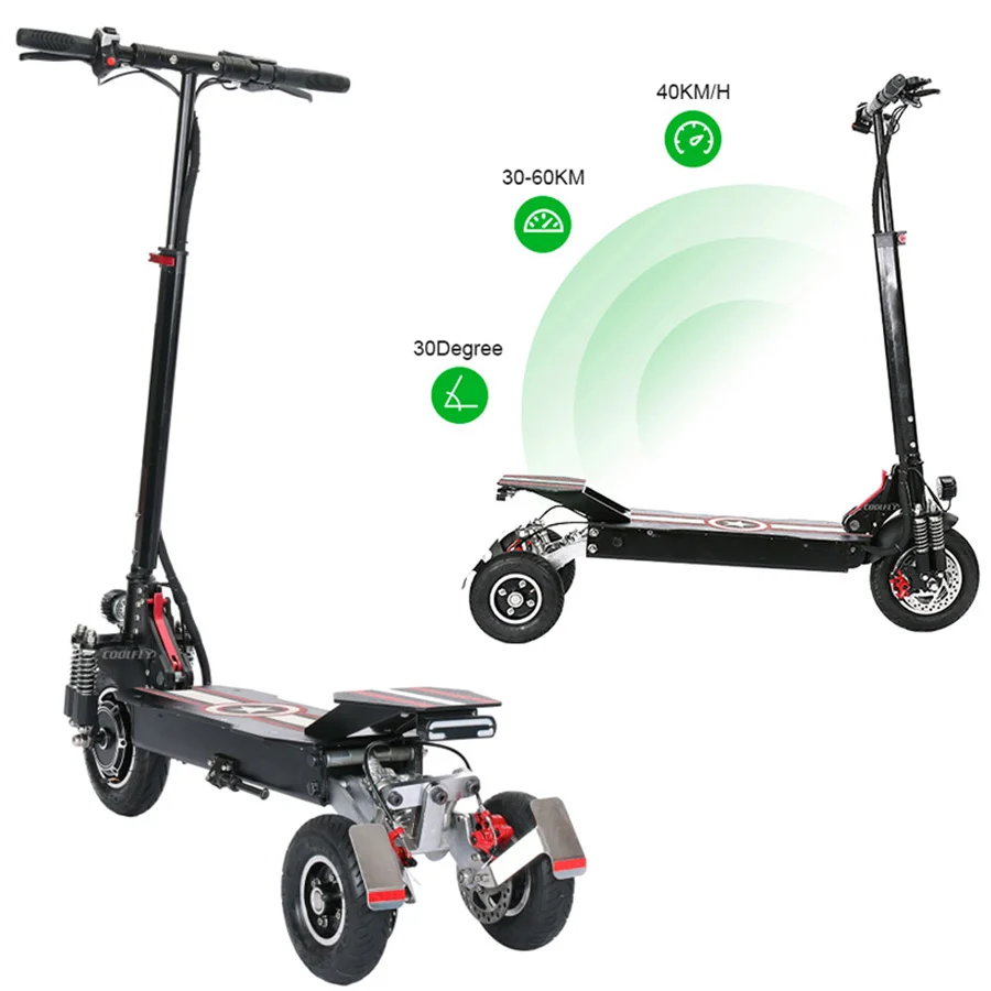 2023 COOLFLY 3 Wheel Electric Scooter - 800W to 1000W Power