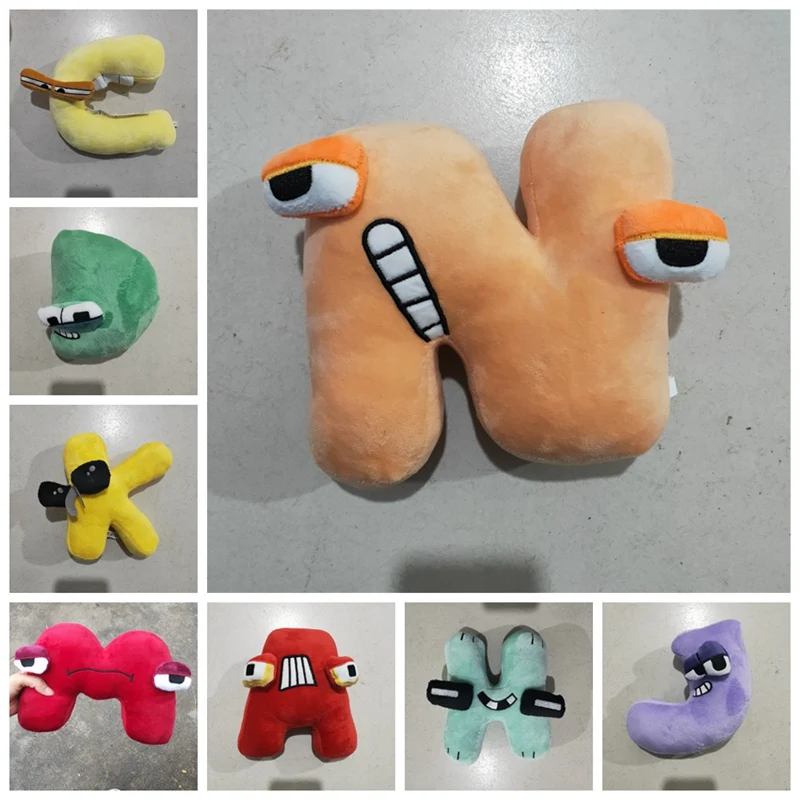 Super Popular Alphabet Lore Plushies A To Z Alphabet Lore Plush Letter ...