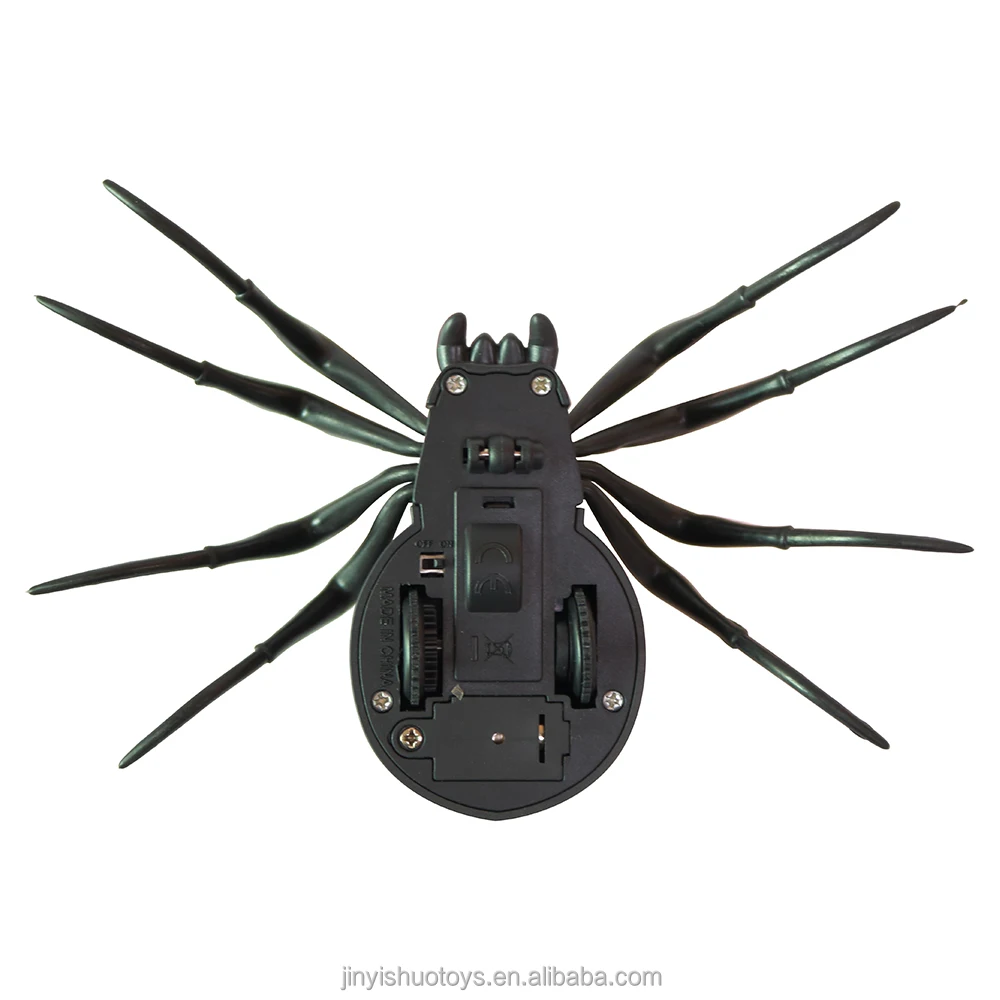Инфракрасная пластиковая мини-игрушка-паук с дистанционным управлением, модель животного для скалолазания, насекомых