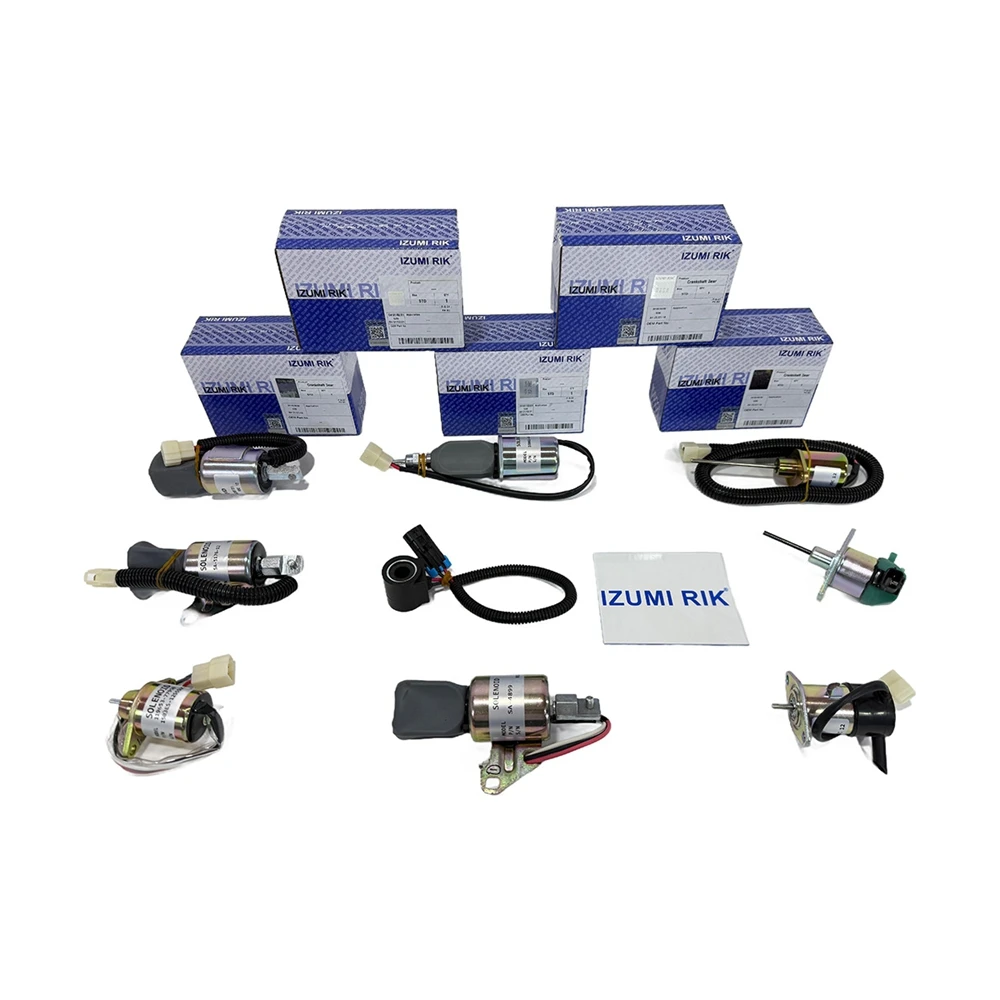 IZUMI C2.2, C4.4 Stop Solenoid Valve for Perkins Diesel Engine Parts