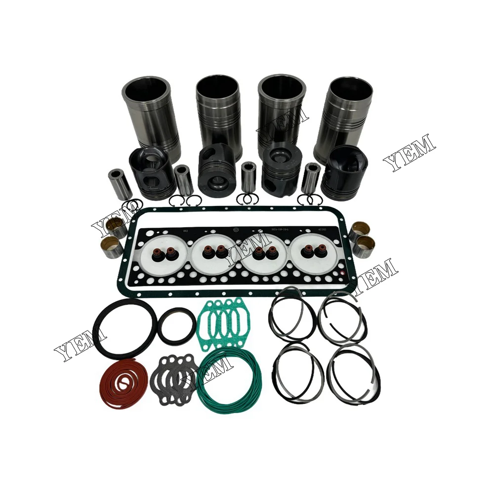 Overhaul Kit With Gasket Set Fit for SDEC D4114ZG3B Engine