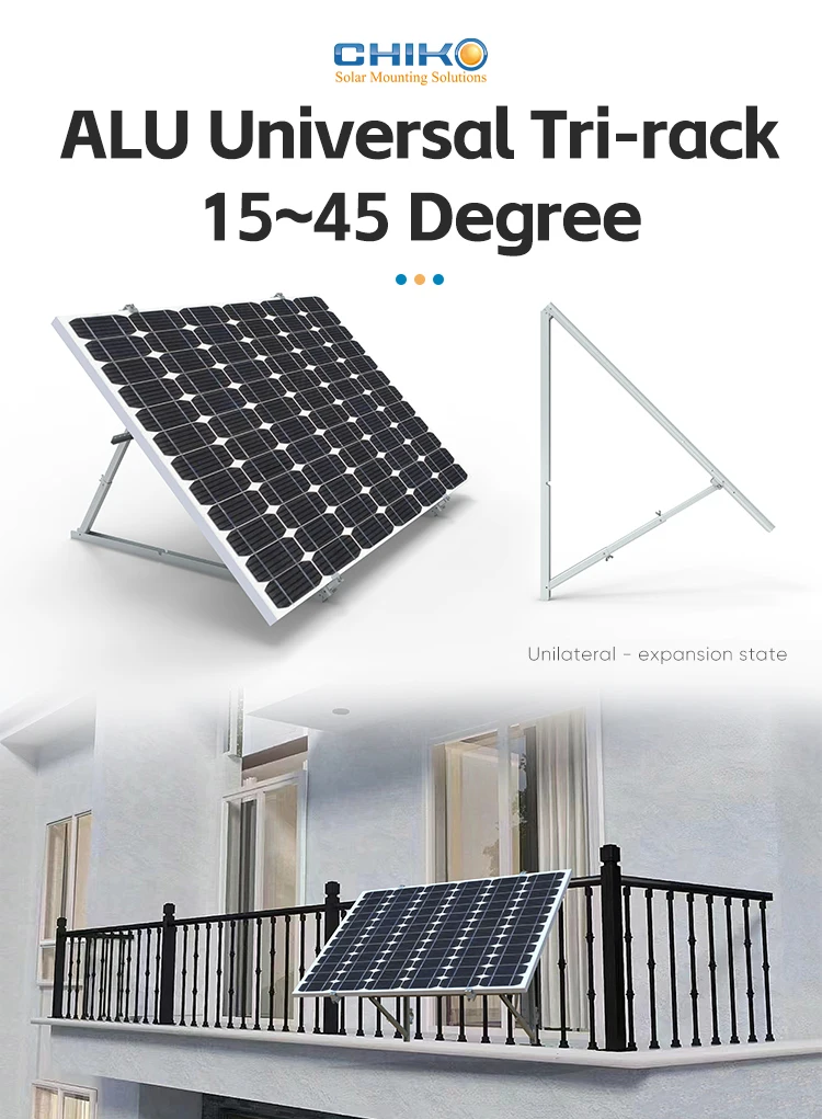 Stability Triangle Racking Stable Triangle Solar Racking Balcony Mounting System Solar Panel ...