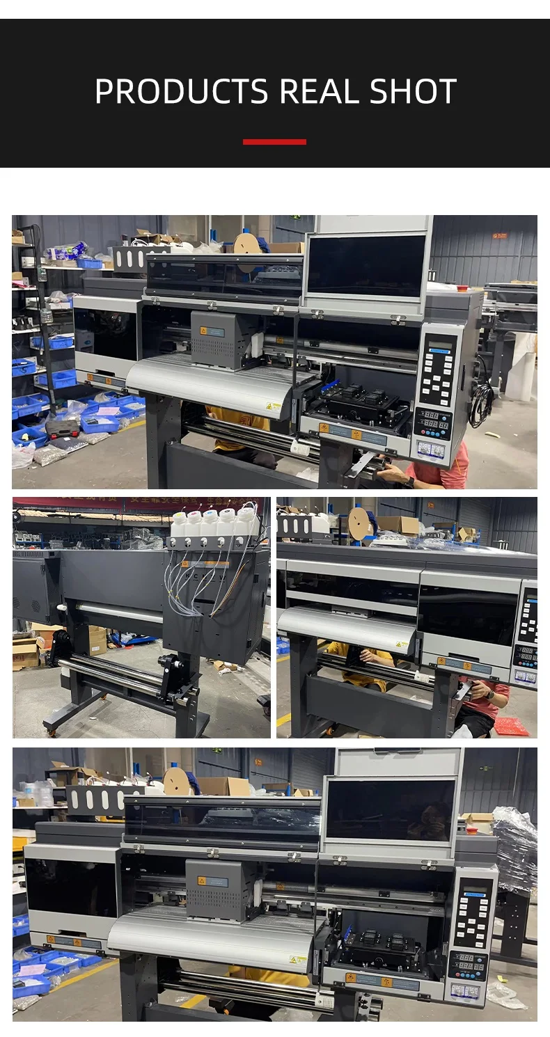 60cm Dtf Printer with Five I3200 Print Heads High Speed Digital ...