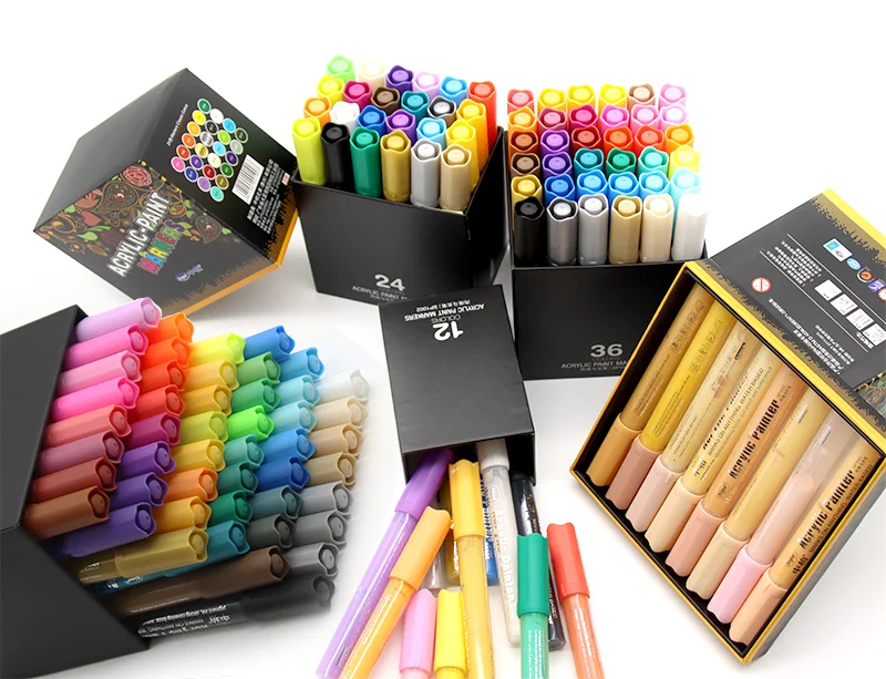 Free Sample Sipa Waterproof Non Toxic Low Odor 8 12 24 36 48 Colors