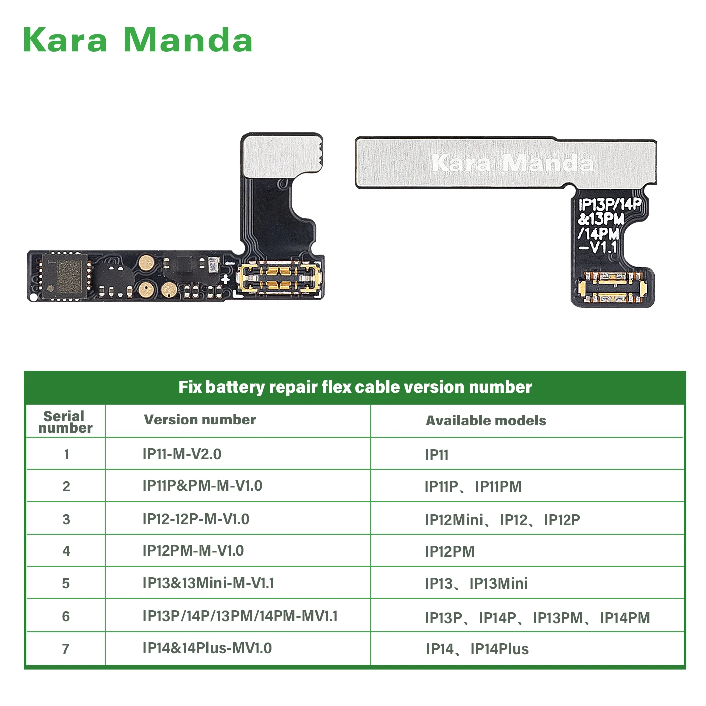 Батарея Kara Manda для телефона iPhone 11-13Promax
