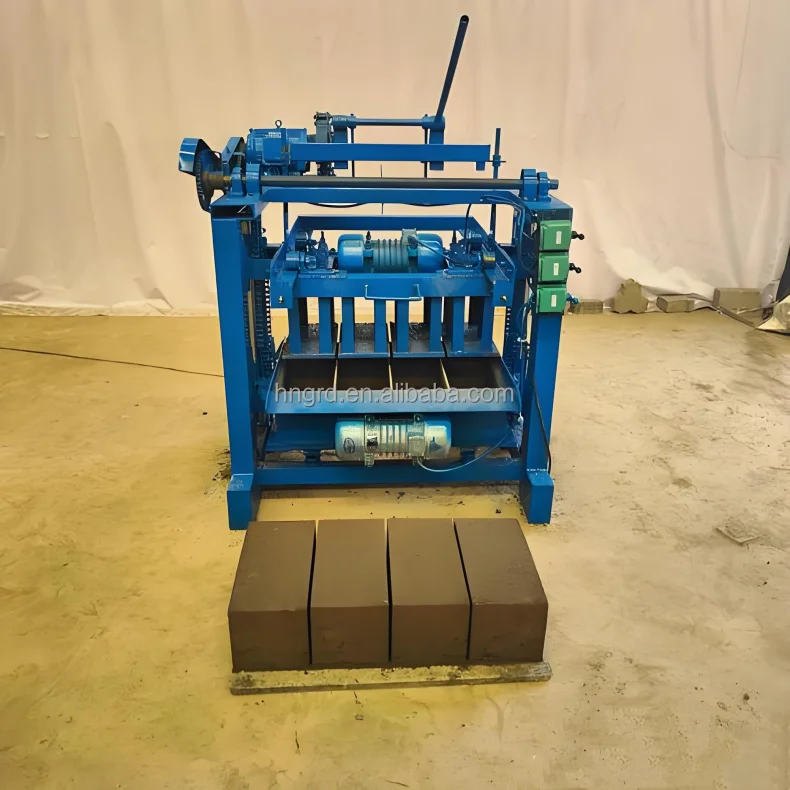 Hollow Brick Making Machine 220V No-Burn Stone Brick Production with Concrete and Cement