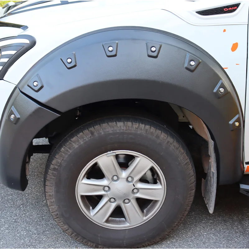 4x4 Pickup Abs Plastic Car Wheel Arch Fender Flare for Isuzu Dmax 2012-2014