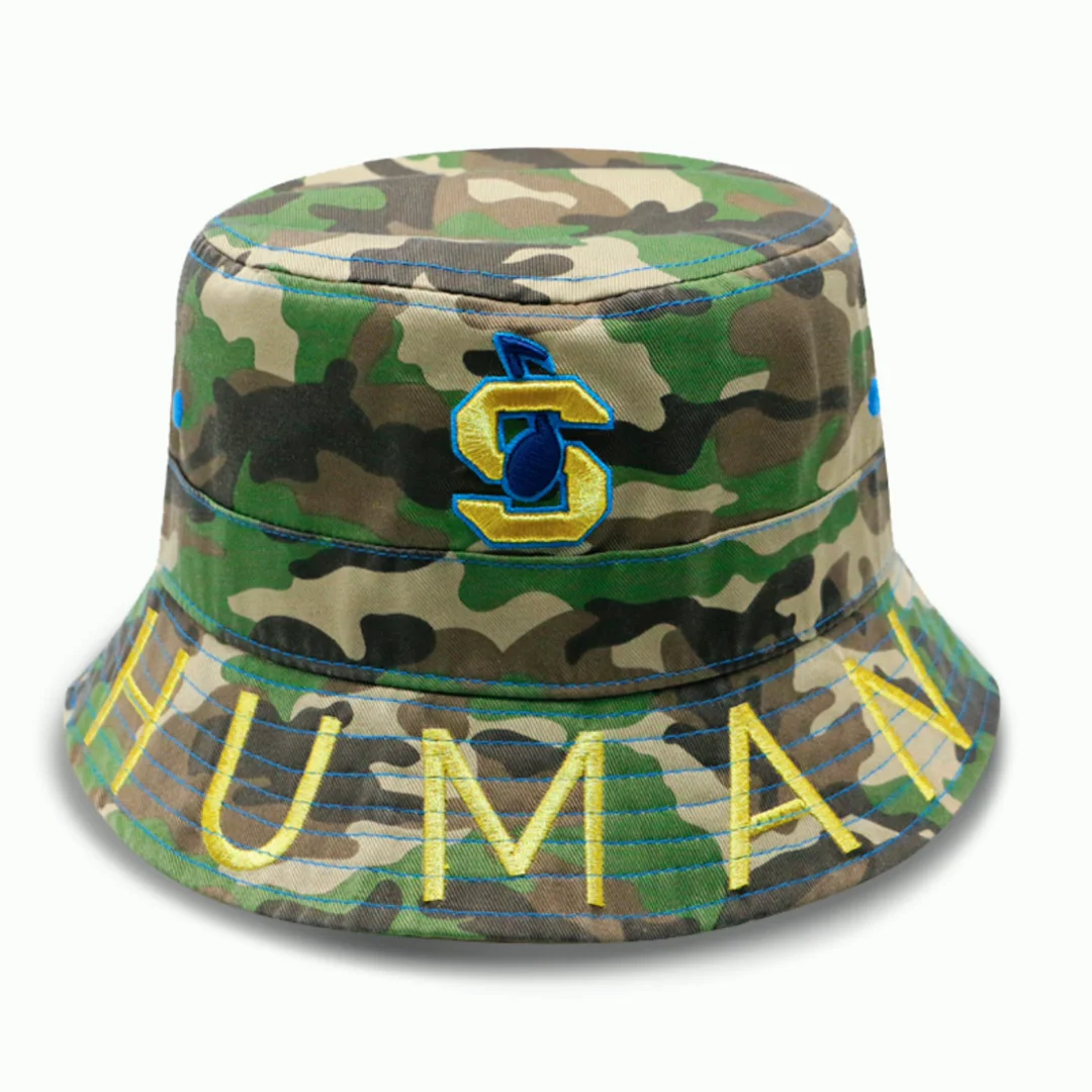 Fashion Camouflage Bucket Hat High 