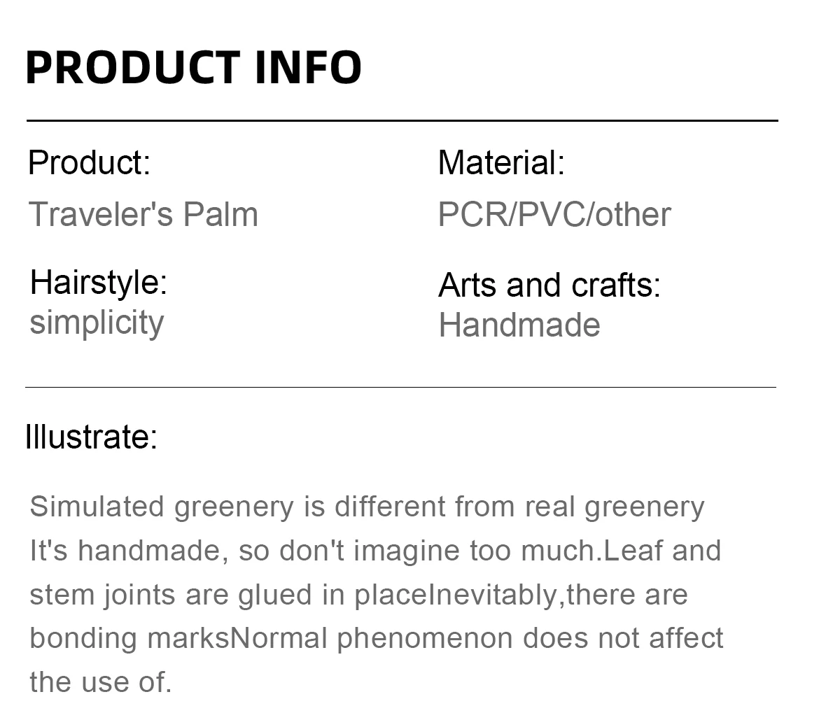 product artificial plants travelers banana palm trees indoor decorative faux plants home hotel garden decor-19