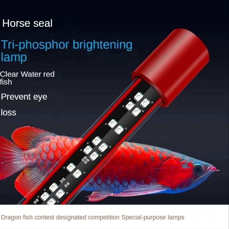 Mayin Brand Red Arowana Brightening Lamp - IP68 Waterproof