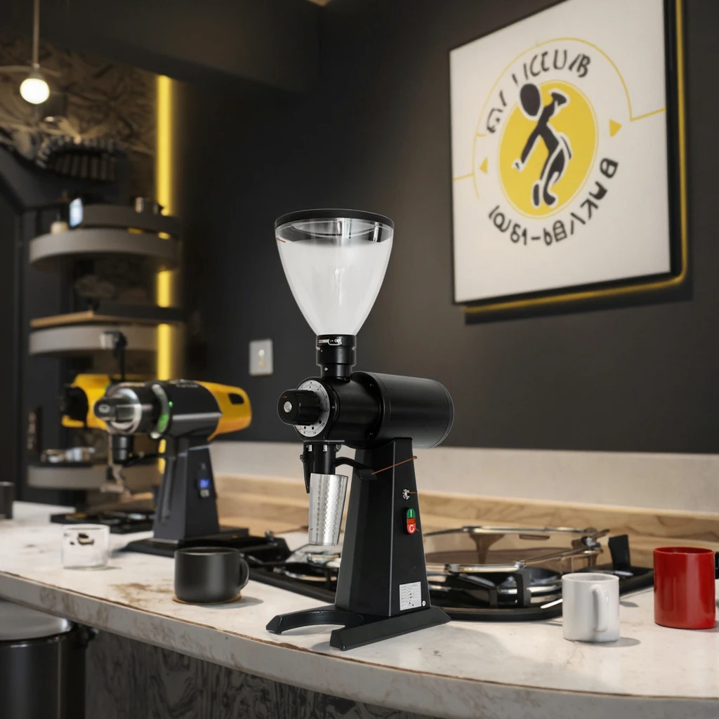 Commercial Electric Coffee Grinder - EK43 98mm Burr, Automatic