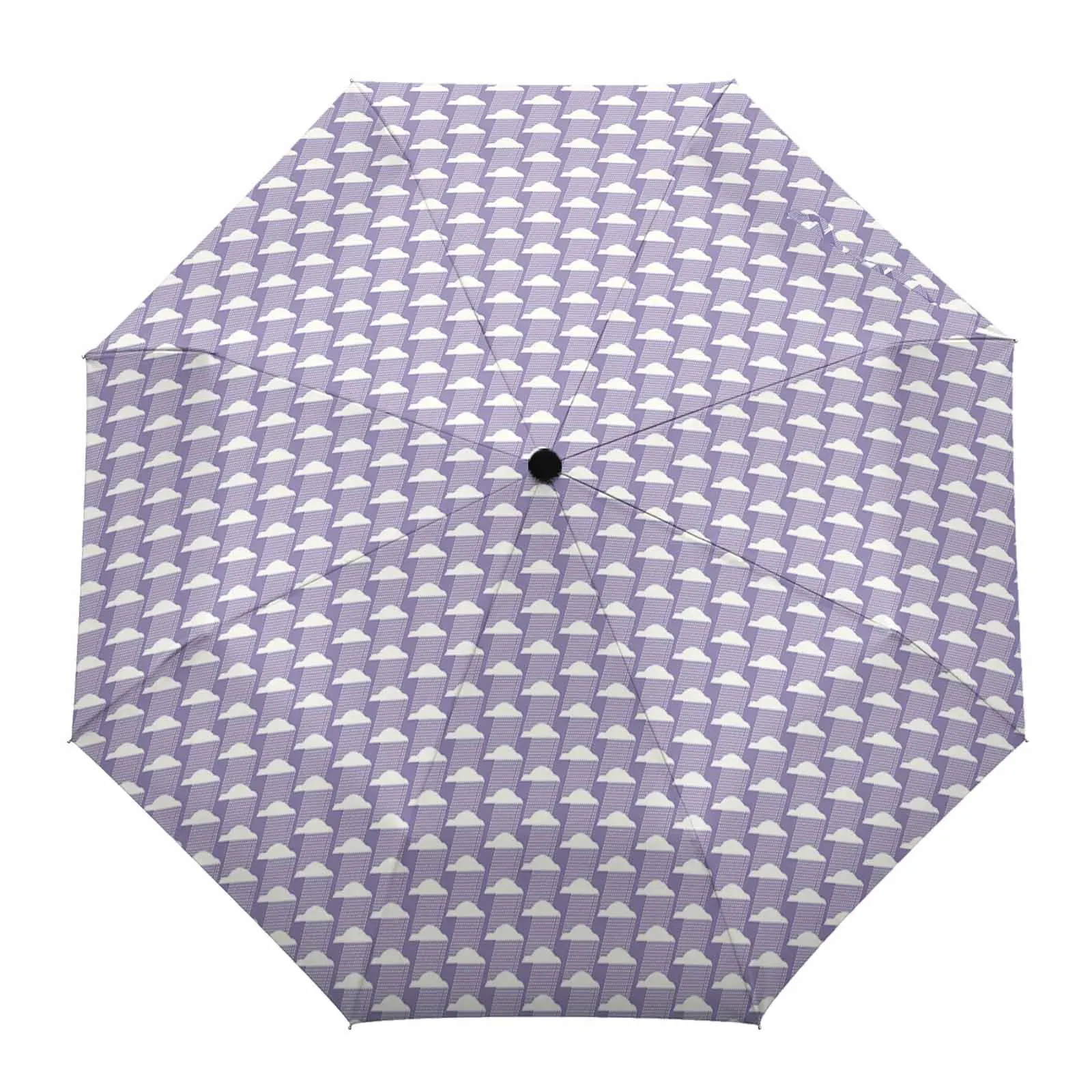OEM Strongest Light Portable And Automatic Folding Rain Windproof Umbrella Durable Premium Grip Fits Car Backpack_voghion.com