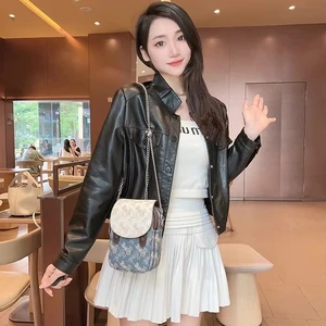 2026 Designer Mini Ladies High Quality Oblique Shoulder Waterproof Crossbody Mobile Phone Bag Summer Dress PU Luxury Popular