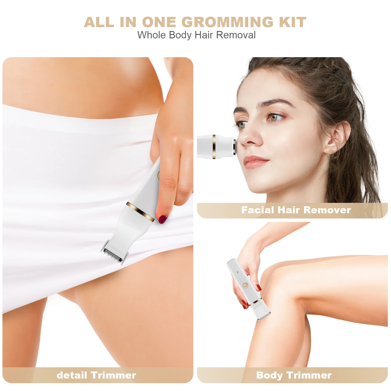 4 в 1 Женская электробритва