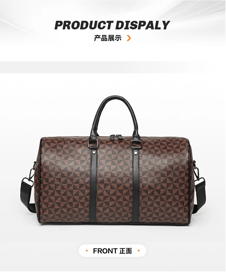 Custom luxury brand travel bags men leisure travel fitness for women capacity suitcases handbags hand luggage travel duffle bags