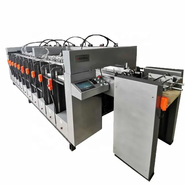 Professional Collator B5+ Card Paper Sorter Machine C7 Collating Stitching And Folding