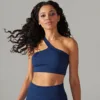 Shoulder Bra - Navy Blue