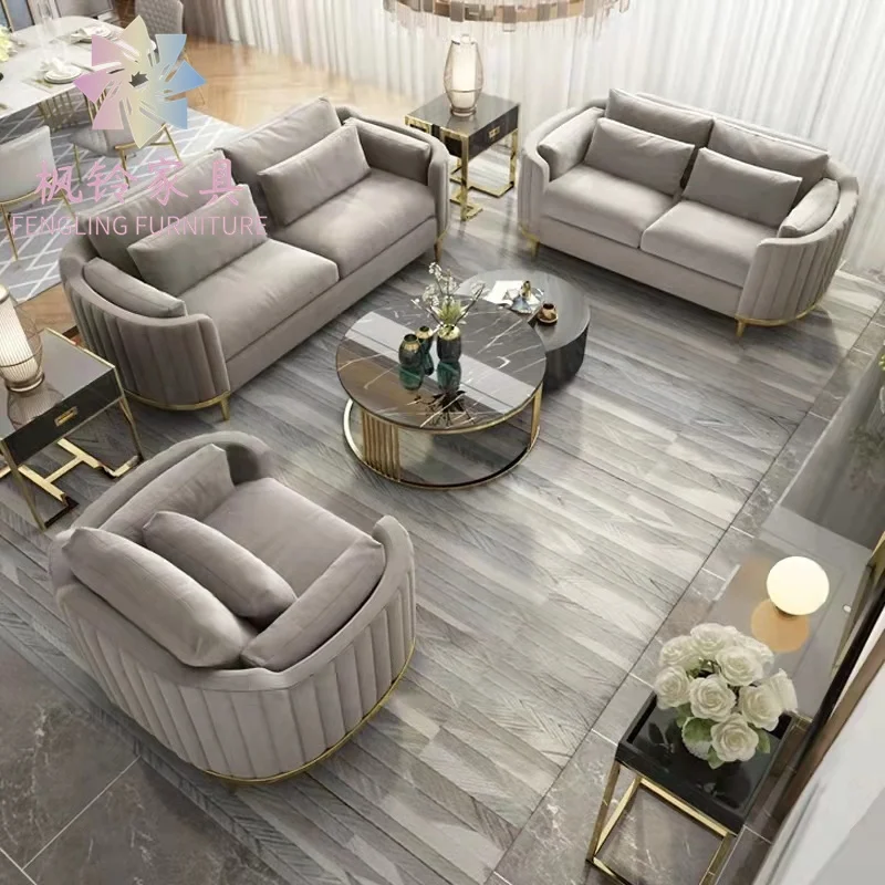 Набор мебели для дивана настраиваемый и перестраиваемый глубокий диван металлический каркас гостиной