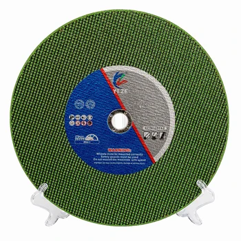 High quality 350mm green double nets 14 inch cutting disc cut off wheel cutting wheel for metal