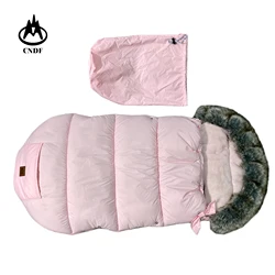 Водонепроницаемый Мягкий теплый удобный самонагревающийся спальный мешок для детской коляски с электрическим аккумулятором