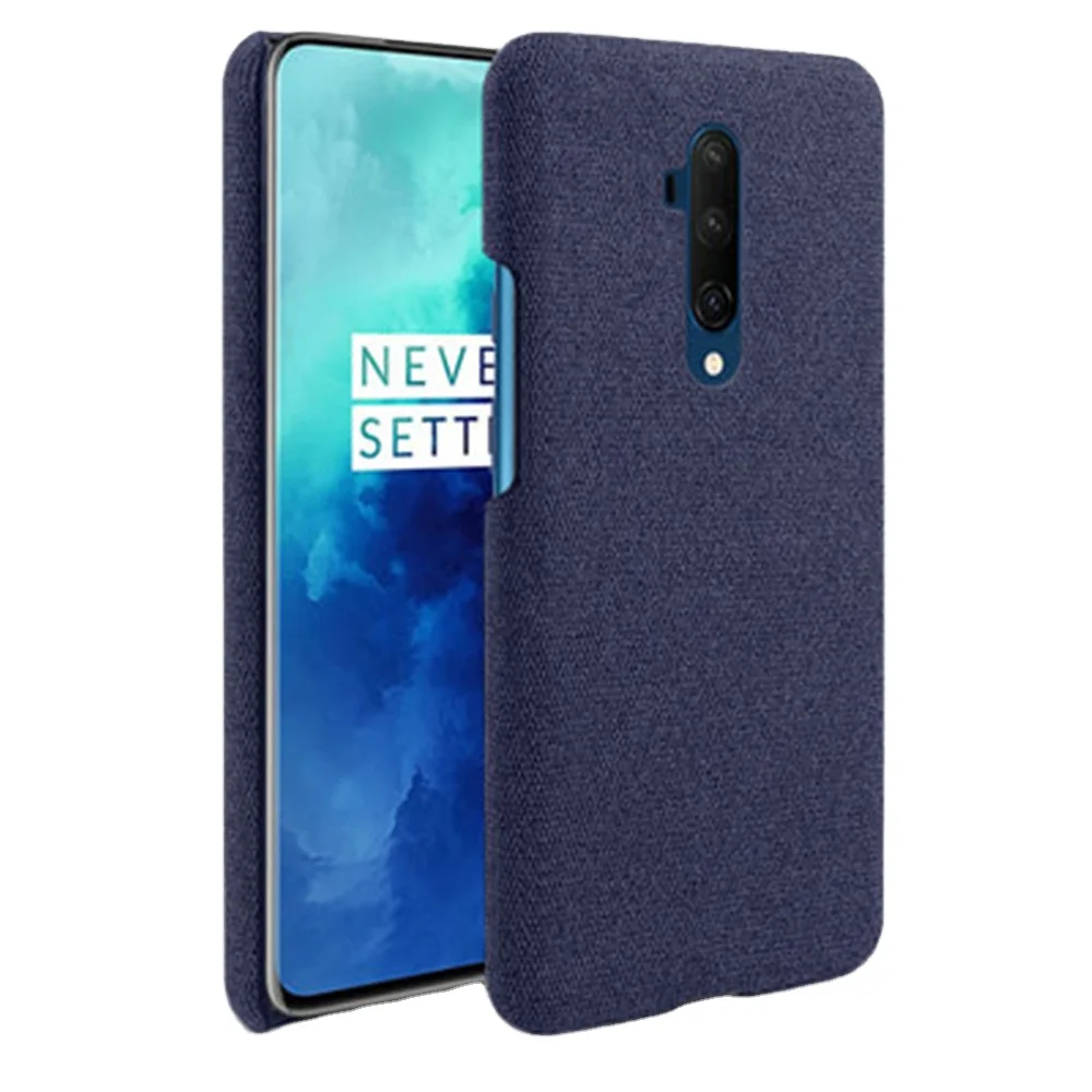 Back Cover For OnePlus 7T Pro Soft Premium Textile Fabric Shockproof Phone Case for OnePlus 7T Pro